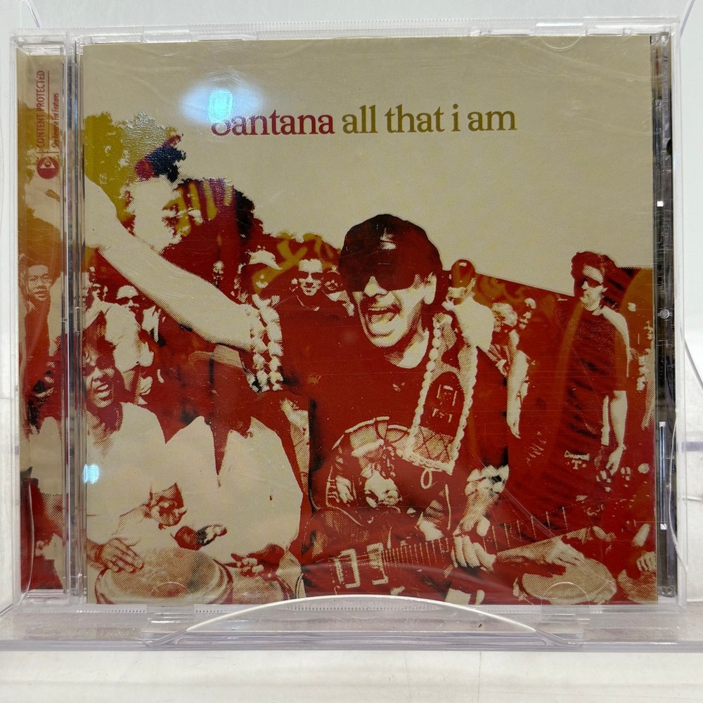Santana All That I Am CD 2005 Latin Rock Jazz Fusion 82876-59773-2